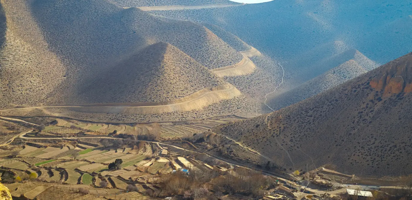 Viagem para Mustang no Nepal