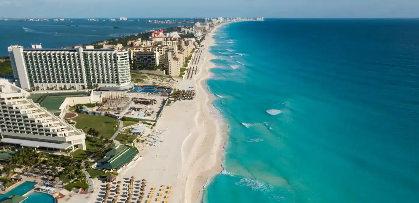 Pacote de viagem de lua de mel para Cancún