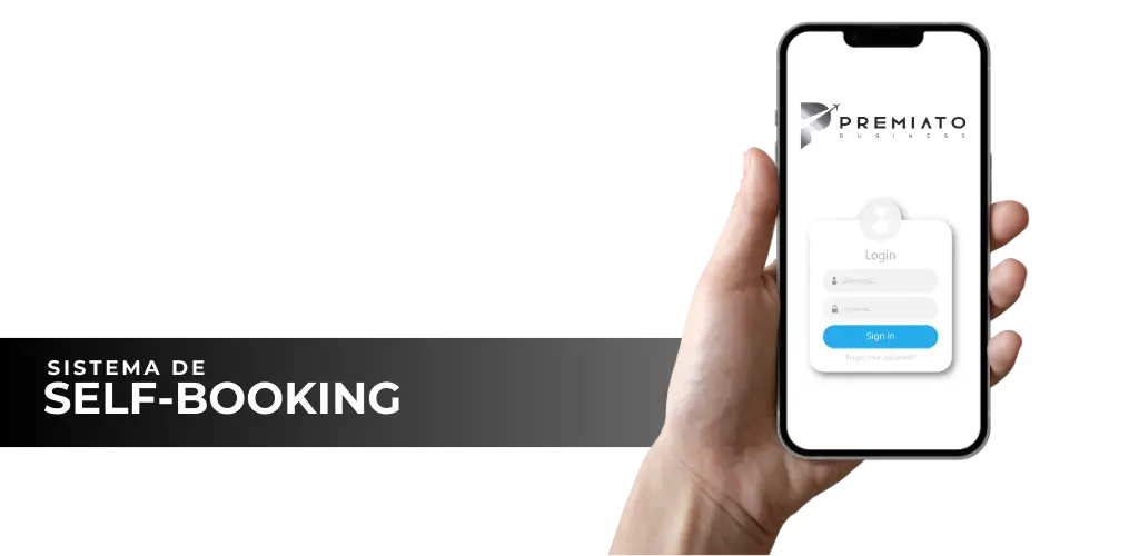 Sistema Self-booking para viagens corporativas