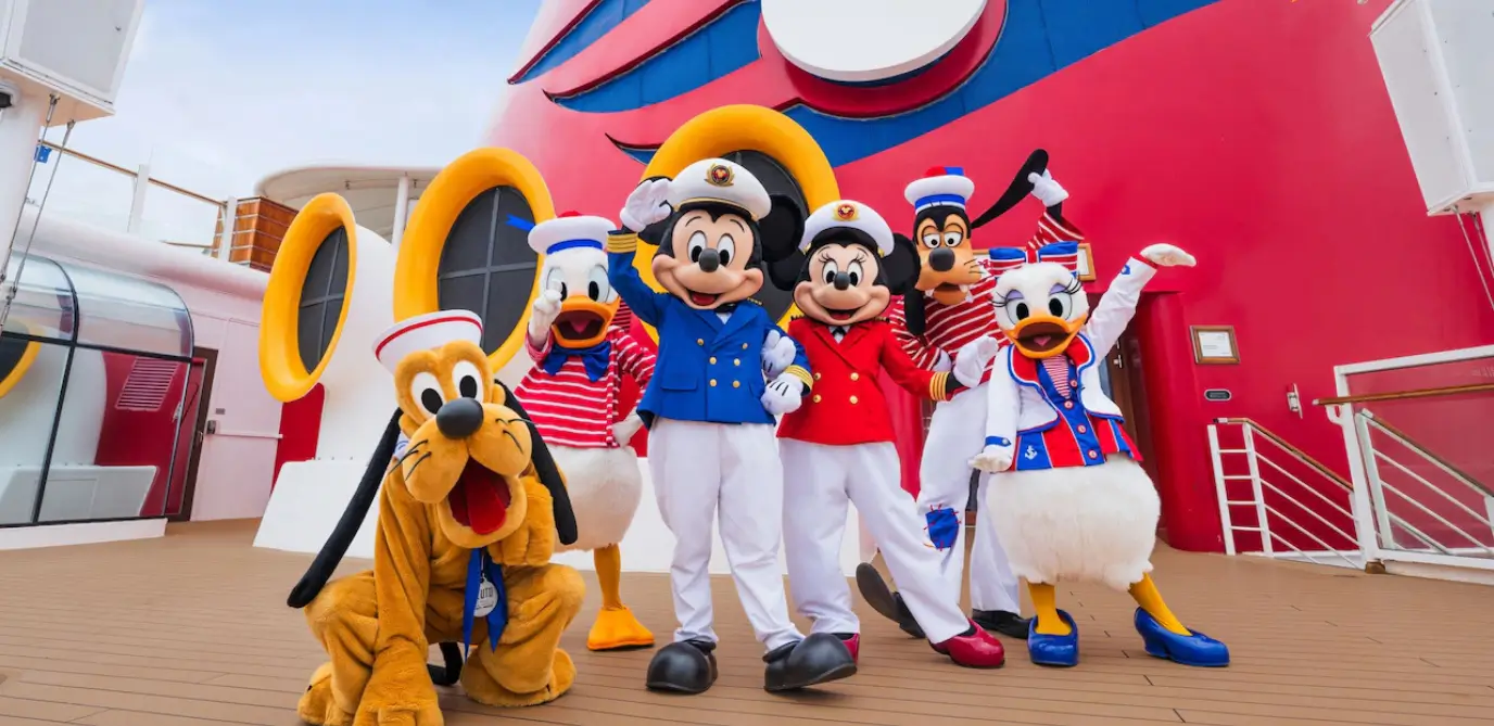 Cruzeiros Disney - Mickey e sua turma no cruzeiro da Disney