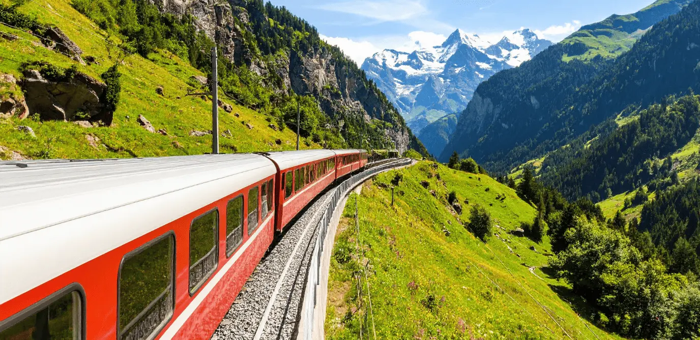 Viagens de trens, uma das tendências de viagens para 2026