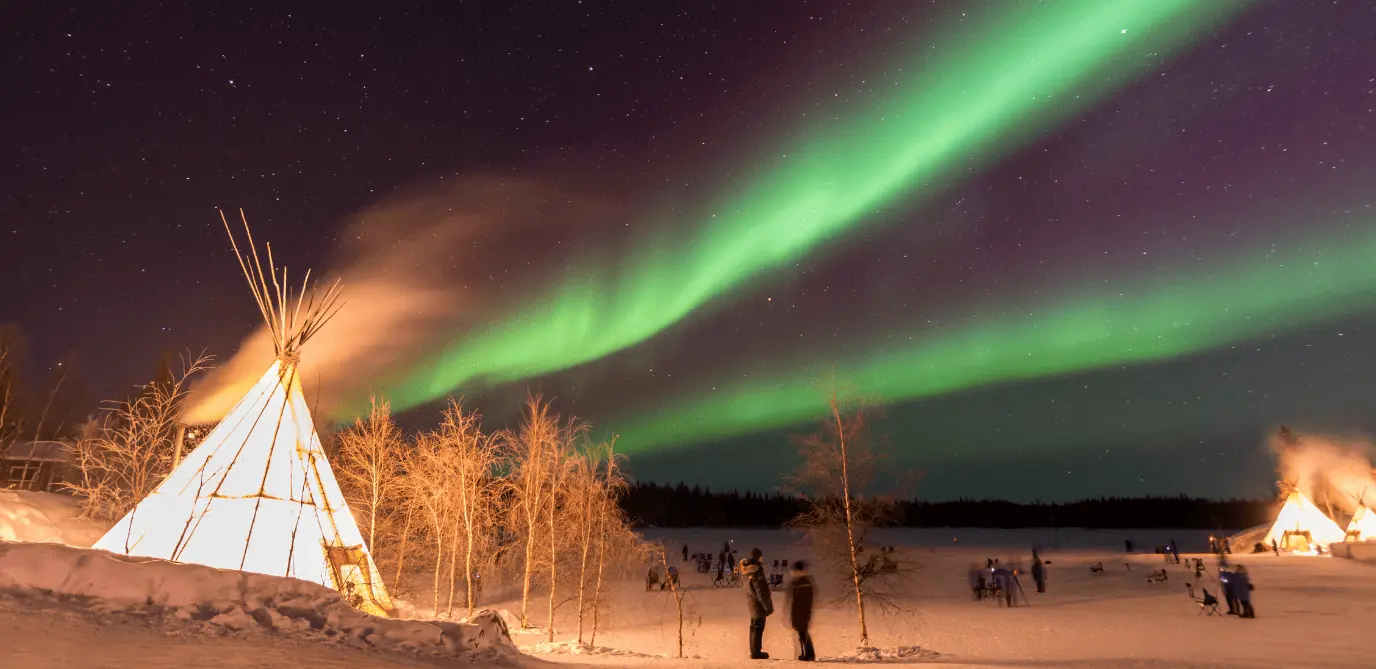 Melhores países para ver a aurora boreal