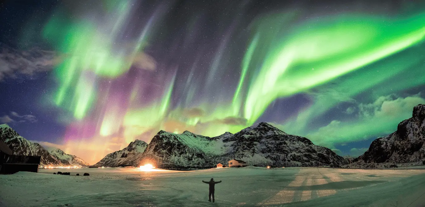 Melhores países para ver a aurora boreal