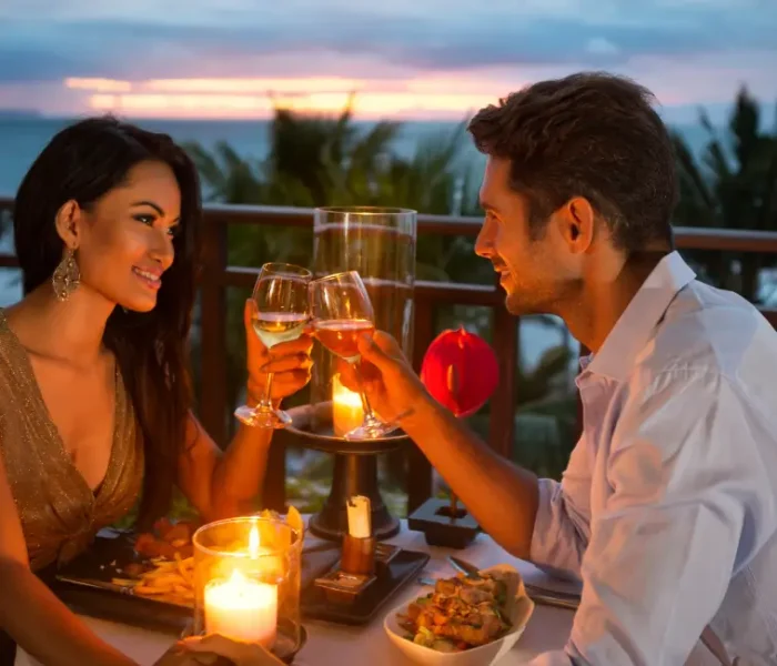 Jantar exclusivo de lua de mel em Cancún