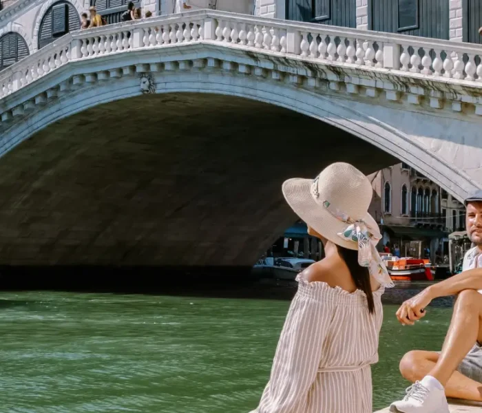 Lua de mel em Veneza, Itália