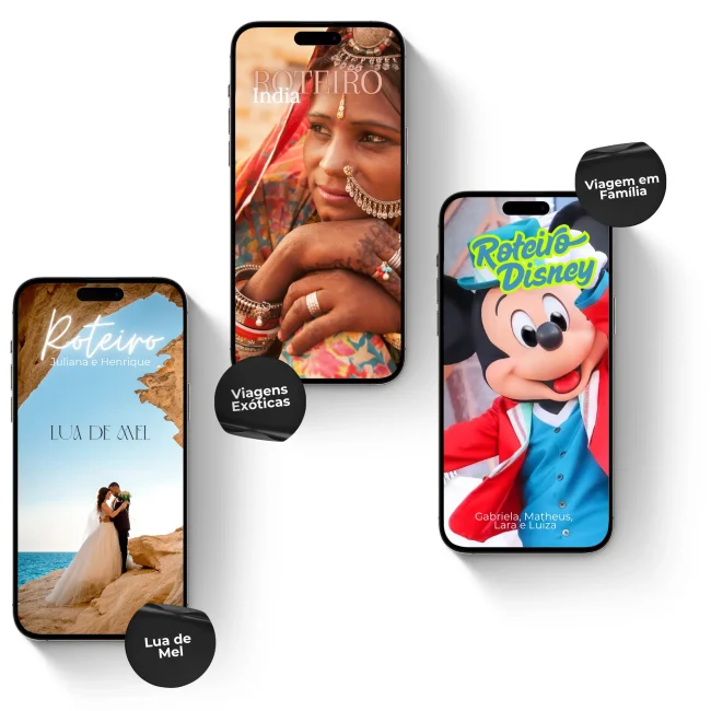 Roteiro de viagem personalizado Premiato